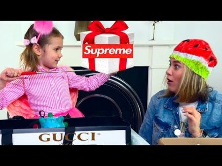 Mistery Box с GUCCI SUPREME и VANS для Кати и мамы Угадай стоимость МЕГА ДОРОГОЙ коробки ЧЕЛЛЕНДЖ