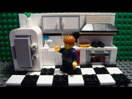 LEGO САМОДЕЛКА 17 Кухня Kitchen