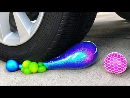 Crushing Crunchy Soft Things by Car! Floral Foam Squishy Tide Pods and More!