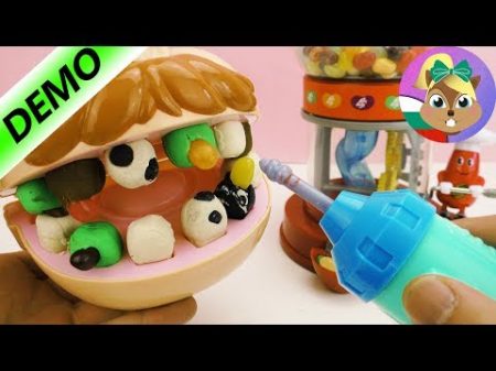 Зъболекарят на Плей До с развалени заби заради Jelly Beans Зъболекарят на Плей До І Играй със мен