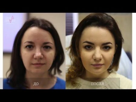 Красивое лицо моделирование по маске золотого сечения