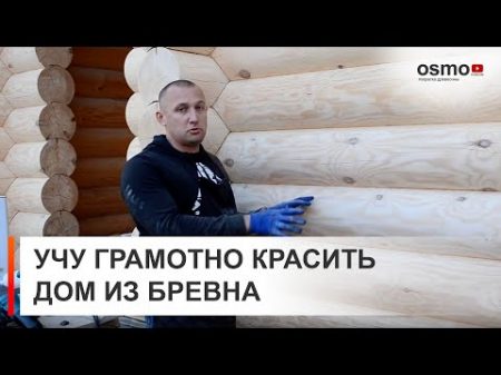 OSMO Учу красить дом Как покрасить дом и не попасть на деньги