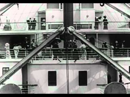Titanic departure real video 1912