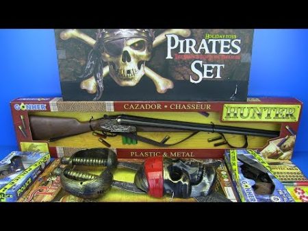 Guns Toys For Kids !! Pirates Set Police Hunter Guns Video for Kids