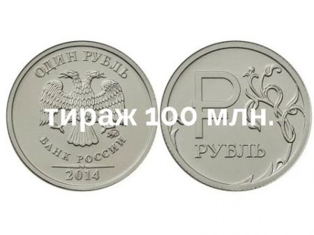 1 рубль 2014 ммд разновидности 1 ruble 2014 video 0101