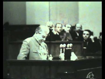 Последнее выступление И В Сталина Last speech of J Stalin 1952 г