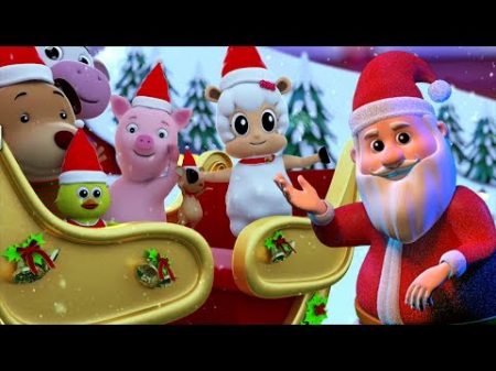звон колоколов Рождественская песня Дед Мороз Christmas Carols For kids Jingle Bells