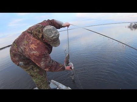 Вылов рыбы сетями Рыбалка на Крайнем Севере Fishing with nets