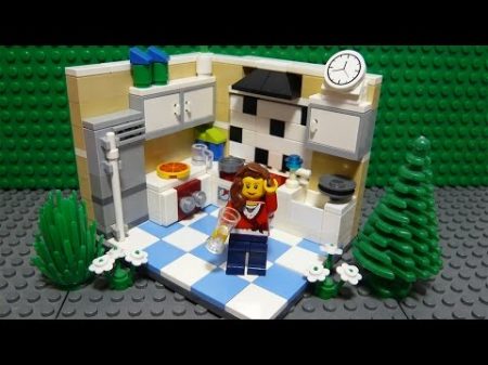 LEGO САМОДЕЛКА 27 Современная Кухня Modern Kitchen