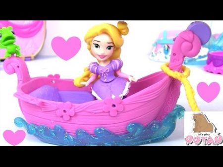 Принцессы Диснея РАПУНЦЕЛЬ! Игрушка и Раскрасска Disney Princess Coloring Book Игры для Девочек