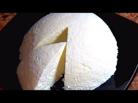 Адыгейский сыр из магазинного молока Обалденно вкусный!