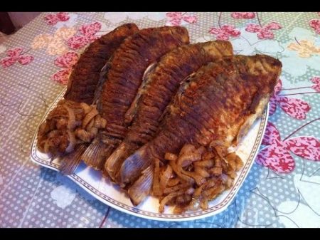 Жареные Караси с Хрустящей Корочкой Жареная Рыба Fried Fish Простой Рецепт Вкусно и Быстро