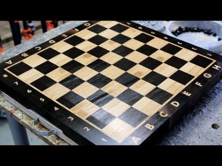 Making a Chess end grain cutting board