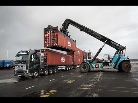 Volvo FH16 против 750 тонн