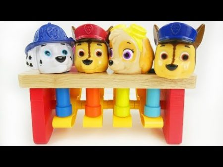 Paw patrol wooden preschool toys