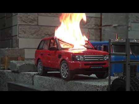 DESTROYED RANGE ROVER Уничтожили тачку босса