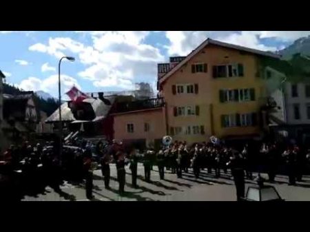 Суворовские барабаны в Швейцарии Местные в восторге!
