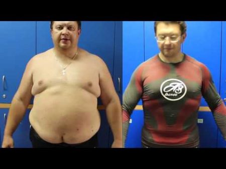 Человек похудел на 50 кг за 6 месяцев тренер Александр Шепель
