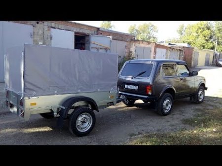 Нива с прицепом! Рабочие будни нивавода