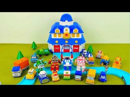 Robocar Poli Collection of toy cars Робокар Поли коллекция игрушечных машинок Poli the Robocar