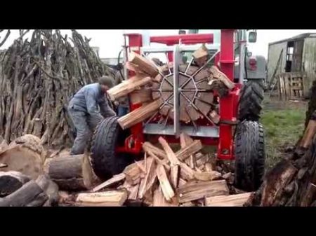 100 Ways to Split Firewood Best Cleaver Saw and Log Splitter Compilation