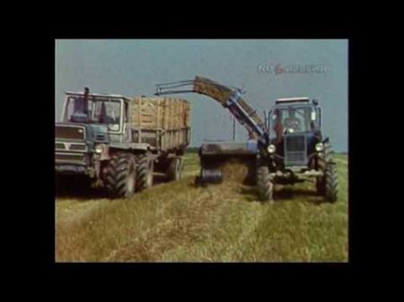 1988г Заготовка сена в Горьковской области