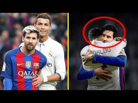 Cristiano Ronaldo vs Lionel Messi Momentos Hermosos RESPECT