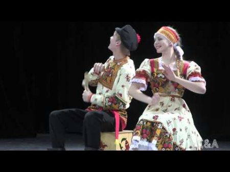 00059 Kamarinskaya Russian dance Камаринская Ложкари Роза Ветров