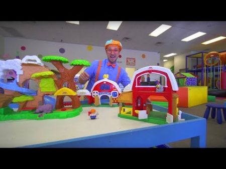 Blippi at the Indoor Play Place Learning Movements