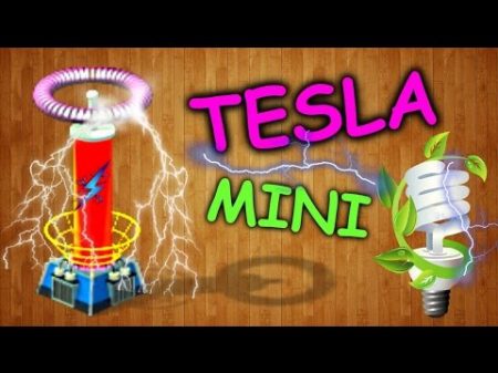 Как сделать мини катушку Тесла своими руками How to make a mini Tesla coil
