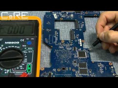 Интересный ремонт залитого ноутбука Lenovo