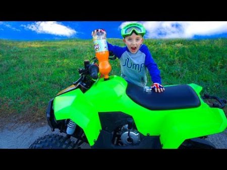 Заправил квадрик ФАНТОЙ!!!Tisha Tucked QuadBike Fanta