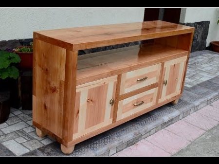 Alder wood TV Stand