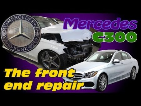 Mercedes C300 Body repair Ремонт кузова