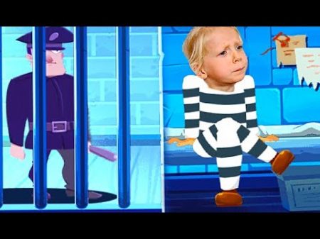 УБЕГАЕМ с Миланой из ТЮРЬМЫ в игре Break the prison новый побег из тюрьмы в мультик игре от FFGTV