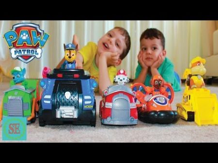 Щенячий патруль Спасение Маши от Миньонов Новые серии Видео для детей Paw patrol toys Minions