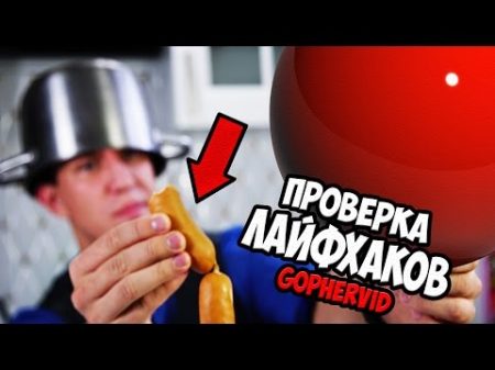 Проверка Лайфхаков GopherVid Воздушный шарик своими руками дома Макс Брандт