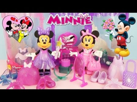 Минни Маус Принцесса и Модница Набор одежды Мультик Свидание с Микки Маусом Minnie Mouse Disney play