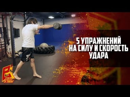 Пять упражнений на силу и скорость удара руками Техника бокса