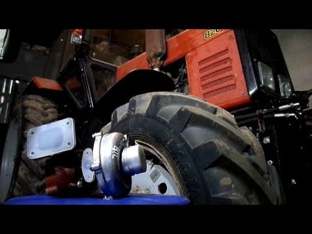 Установка турбины на тракторе МТЗ Беларусь 82 0 Turbo installation on tractor MTZ Belarus 82 0