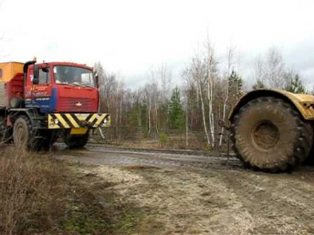 heavy transport in Russia