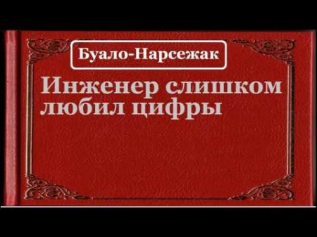 Буало Нарсежак Инженер слишком любил цифры аудиокнига