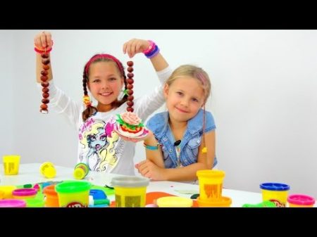 Видео для детей Готовим вкусности из Play Doh