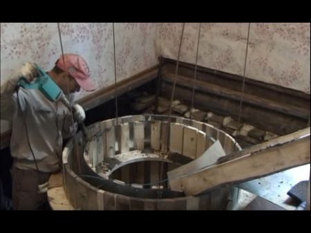 колодец внутри дома в подвале