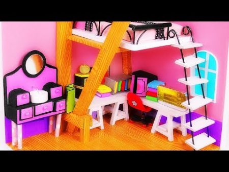 DIY Marinette s Miniatures Dollhouse Room Backpack Diary