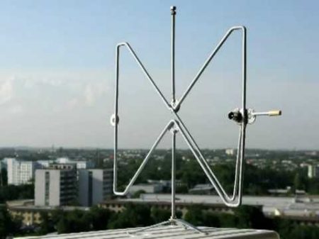 Двойная треугольная антенна