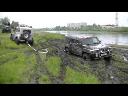 Lexus LX470 vs Hummer H3 vs УАЗ Кто круче