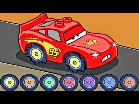 Lightning McQueen VS Francesco Bernoulli Final Race Games For Children