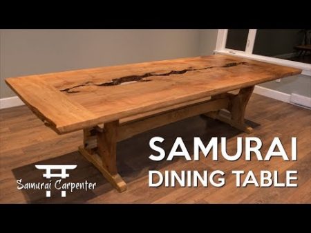 Building A Dining Table Start To Finish!