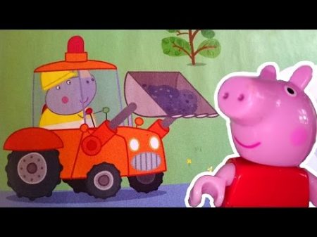 Мультфильм из игрушек Маша читает журнал Peppa Pig